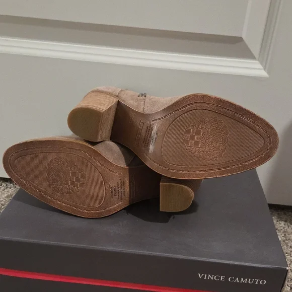 Vince Camuto Tan Ankle Boots - Picture 5 of 10
